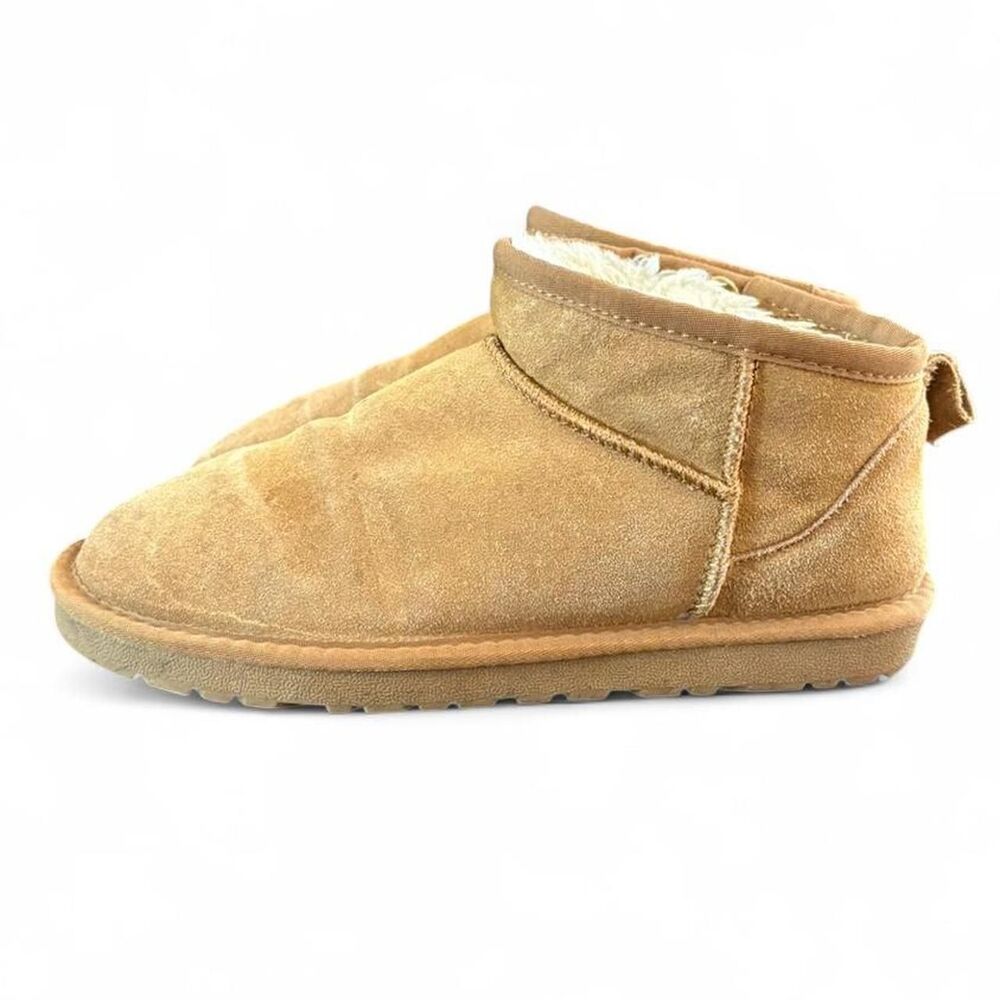 Cozy Tan Ankle Booties